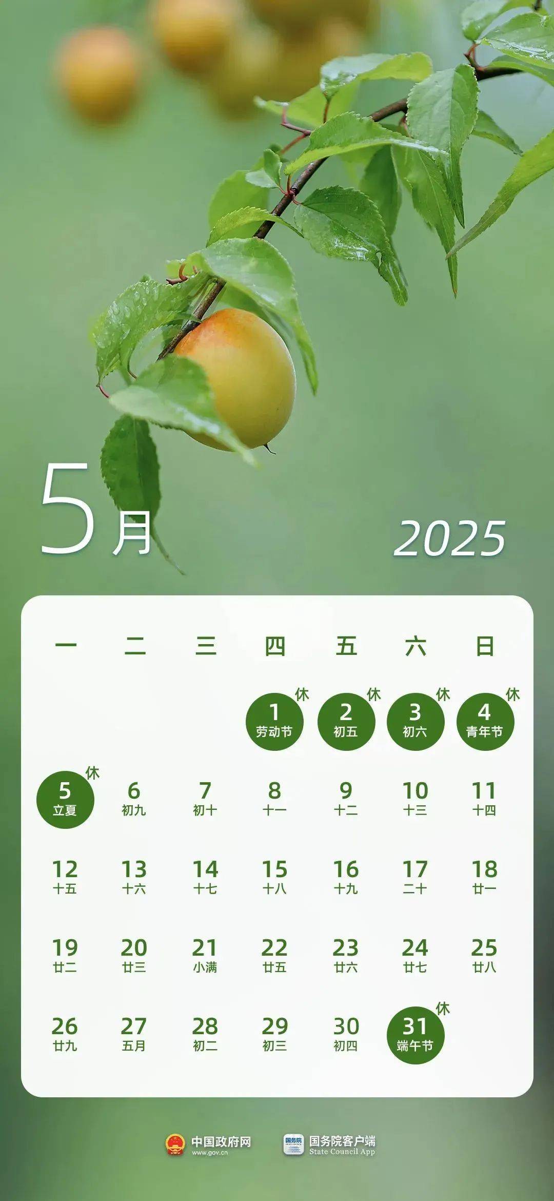 最新放假通知：不调休！不免费！