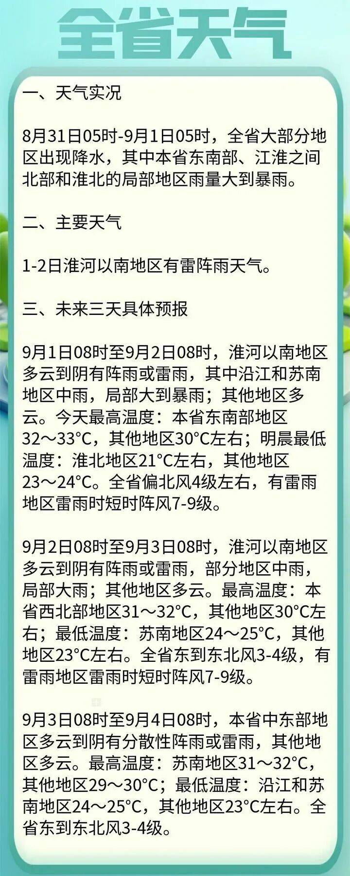 江苏·新闻早读丨2025年9月1日